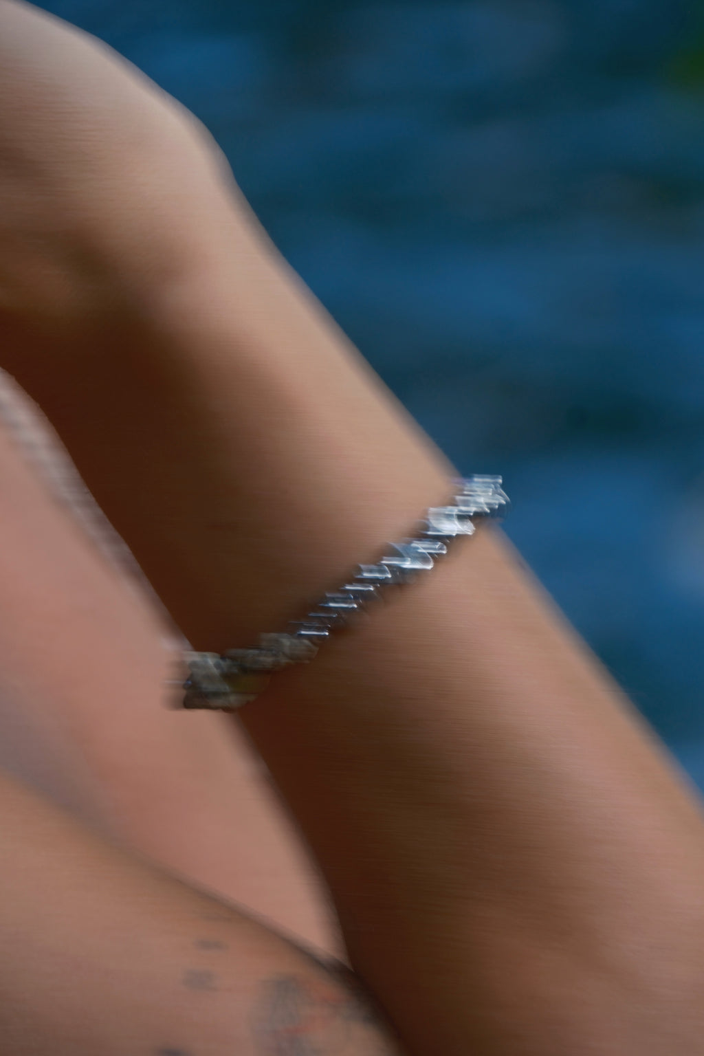 STONE & HEMATITE BRACELET