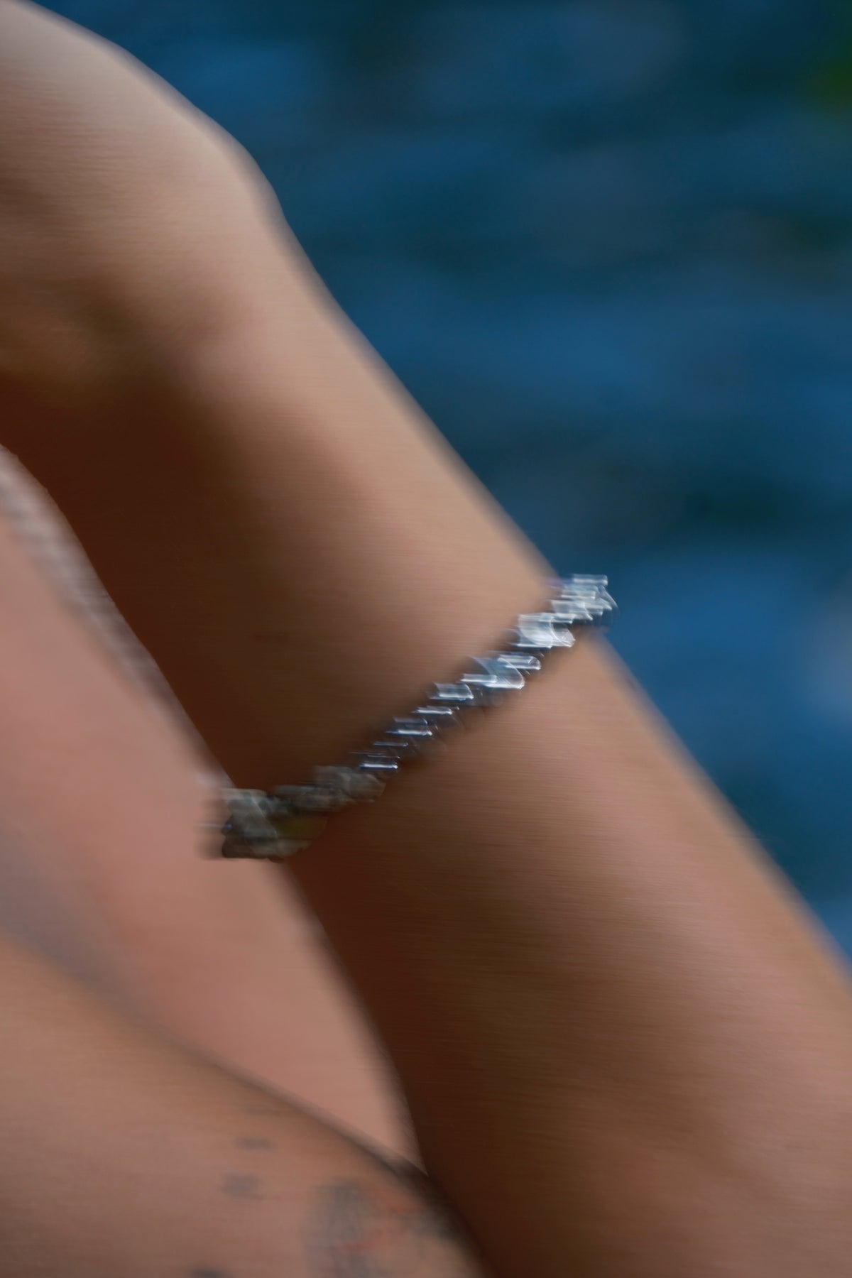 STONE & HEMATITE BRACELET