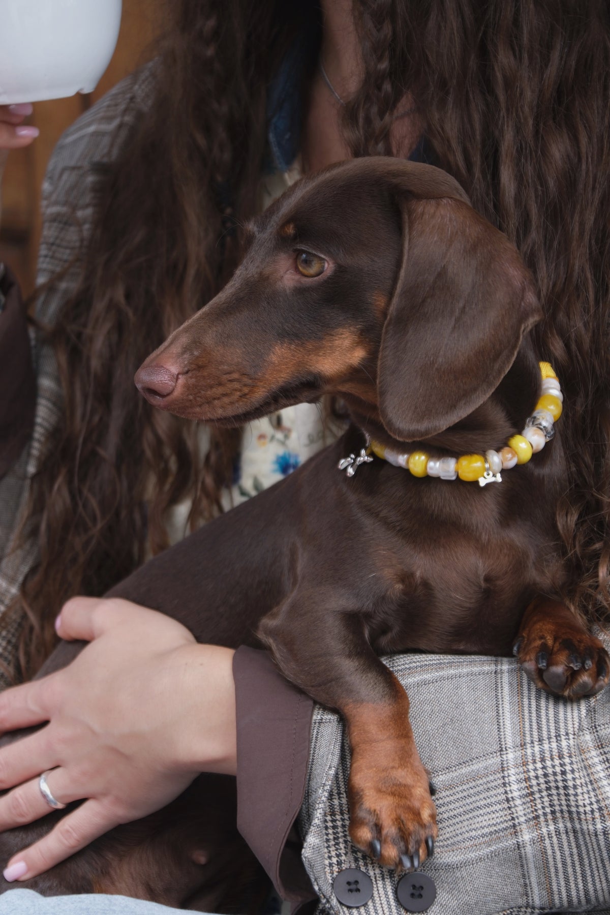 YELLOW GAME NECKLACE