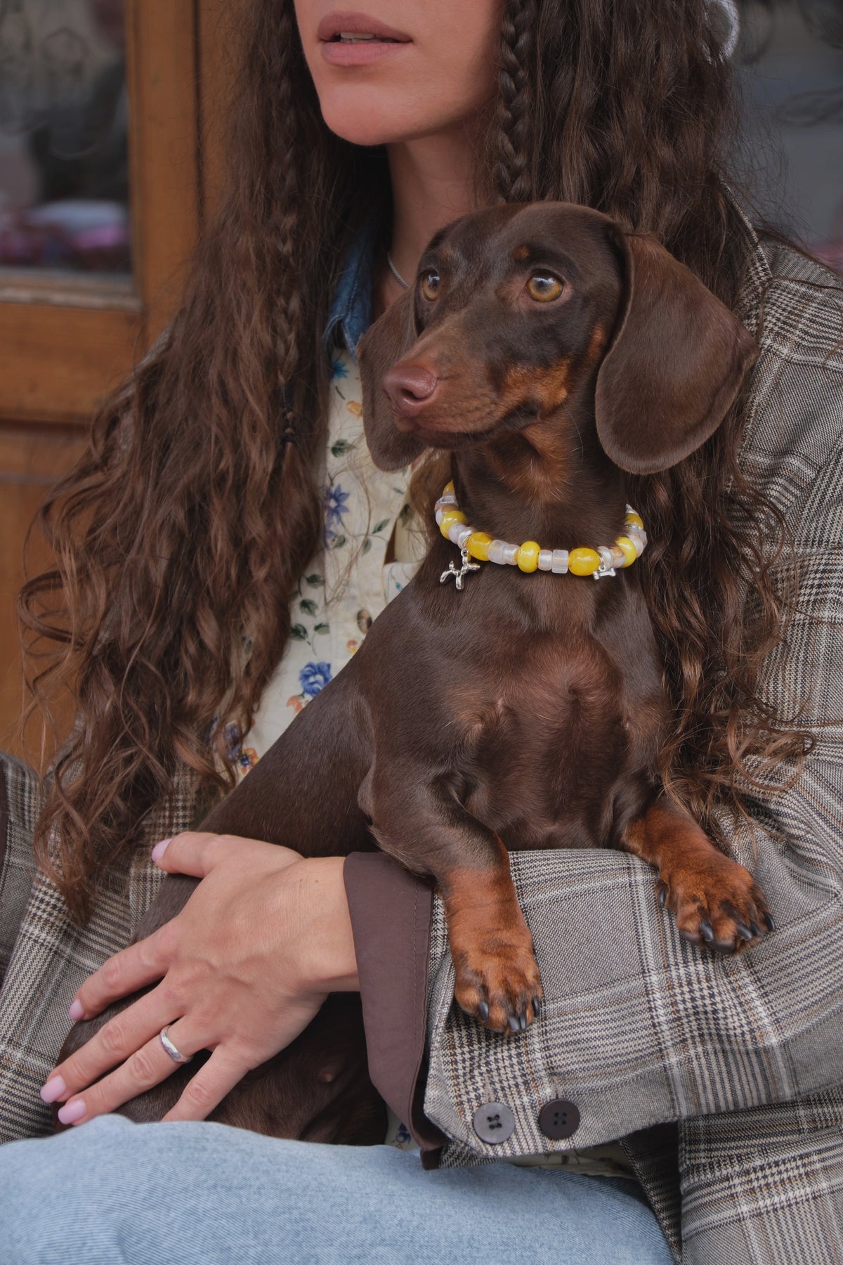 YELLOW GAME NECKLACE