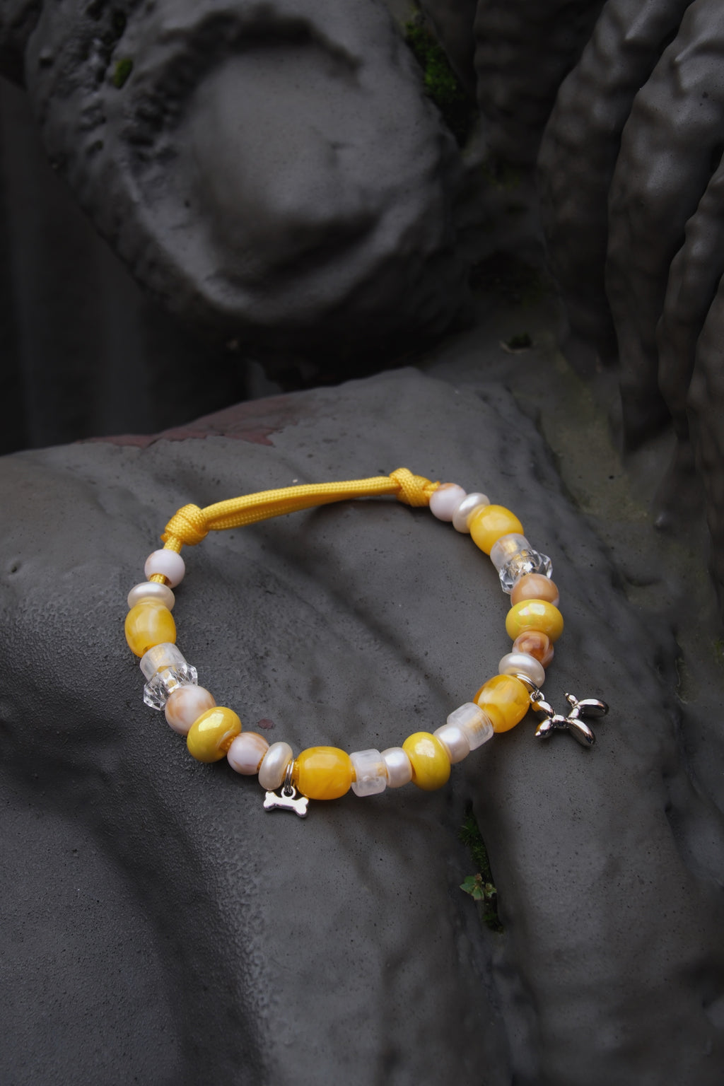 YELLOW GAME NECKLACE